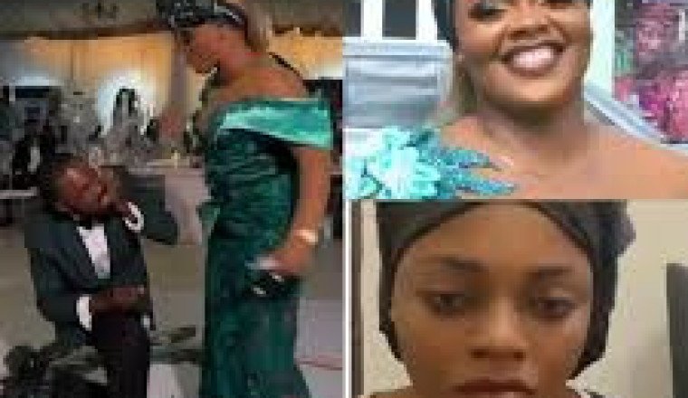 Nigerian Lady Slaps Her Boyfriend for Proposing at a Friend’s Wedding